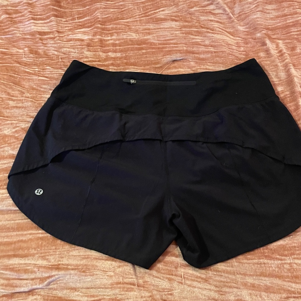 lululemon athletica Black Women's Athletic Shorts - Picture 2 of 3